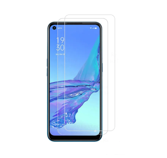 Oppo A55 Tempered Glass Screen Protector 0.3mm -Transparent