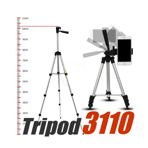 Foldable Camera & Mobile Tripod 3110 Stand with Mobile Clip Holder Bracket Perfect for Streaming and TikTok Videos  Tech & Tune - Sale. 