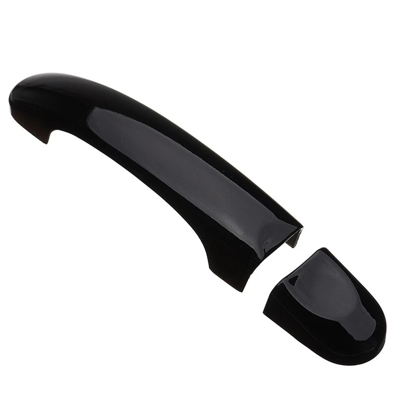 8Pcs Set ABS Chrome Door Handle Covers Trim for TRANSPORTER T5 T6 CADDY VAN 2003-2015 Gloss Black. 