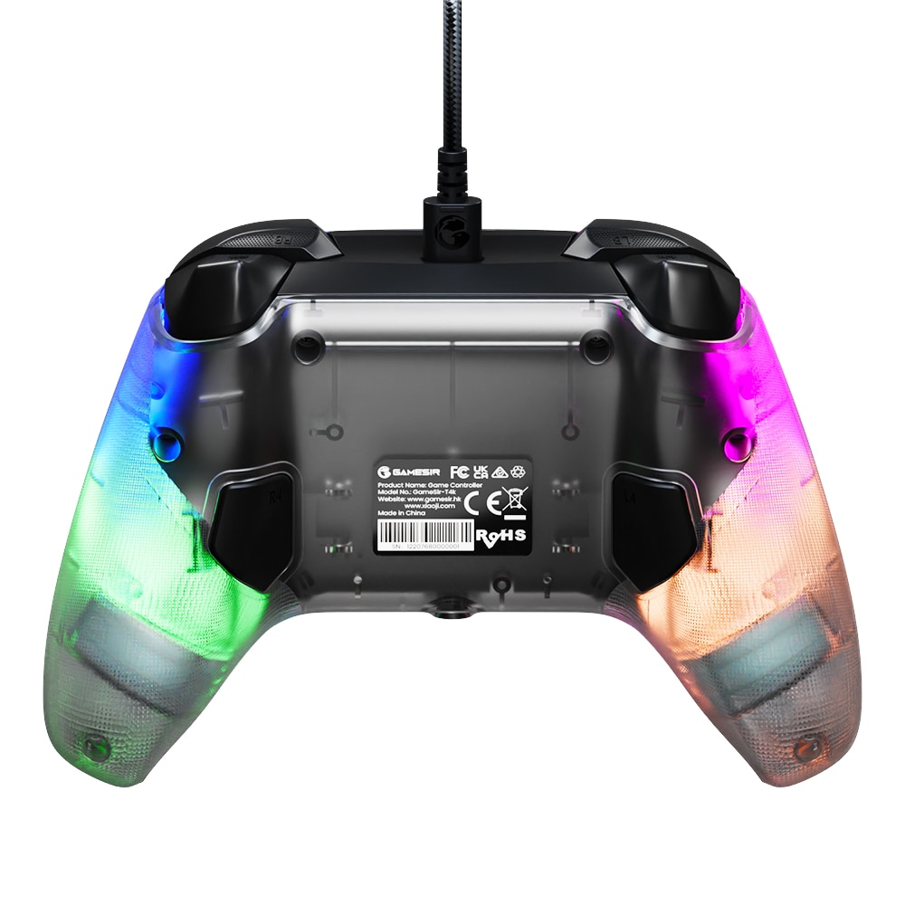 GameSir T4 Kaleid Gaming Controller Anti-drift Wired Gamepads with Hall Effect for Nintendo Switch PC Steam Android TV Box. 