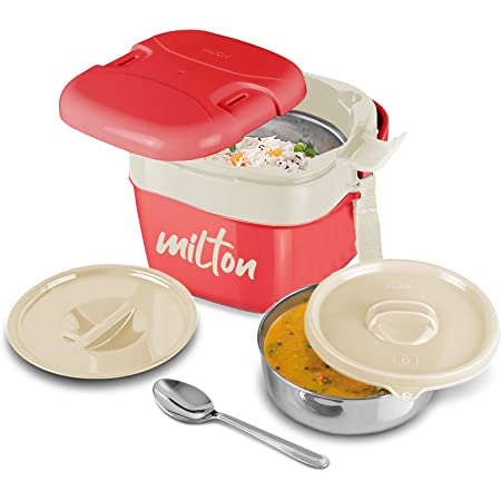 Milton Cubic 800 Ml Lunch Box - Carry Your Meals On-The-Go With This Milton Cubic 800 Ml Lunch Box