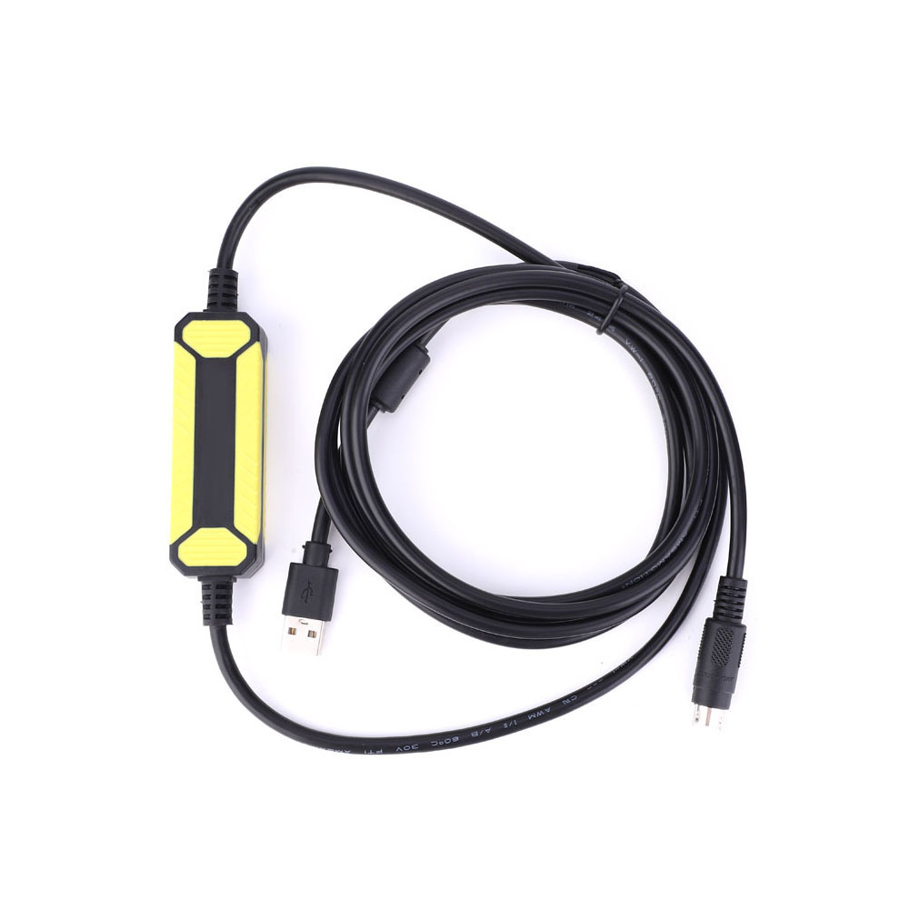Programming Cable Fit for Mitsubishi FX1s 1n 2n 3U FX Series PLC USB-SC09 FX 2.5 Meters. 