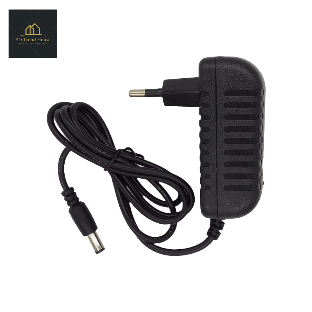 12V 2A Power Adaptor, Power Supply Ac Input 100-240V Dc Output 12Volt 2Amps Worldwide Adaptor  (Black). 