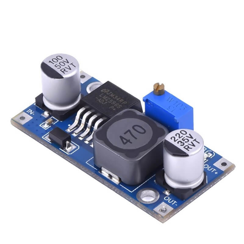LM2596 LM-2596 2596 DC To DC Step Down Buck Converter 4.5-40V To 3-35V 3A Adjustable Buck Module Power Supply Electronics Circuitry & Parts. 