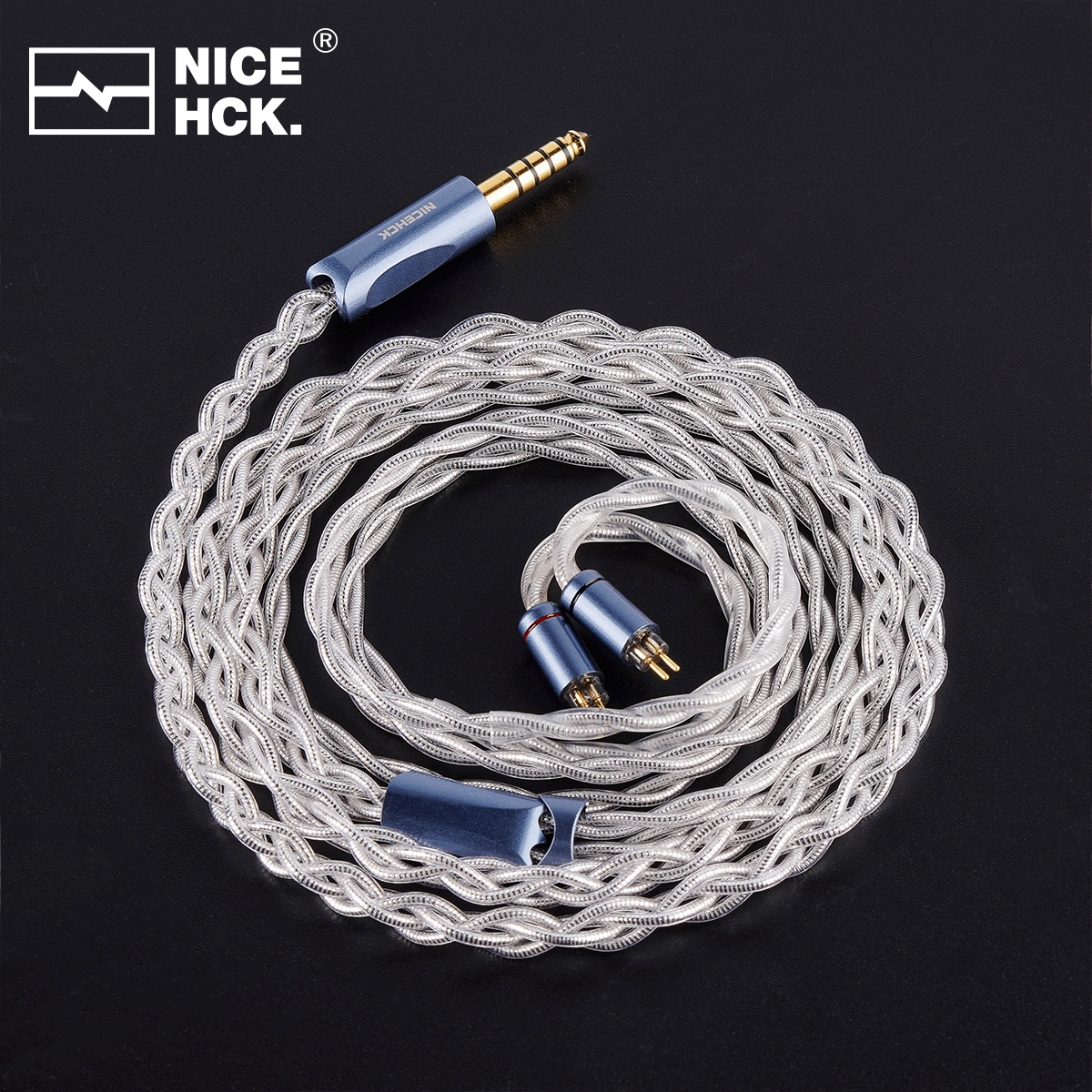 NiceHCK GalaxyLab HiFi Audio IEM Cable 7N High Purity Mixed Material Wire MMCX/0.78 for F1Pro Nova SA6 Performer8 MagicOne Hype2