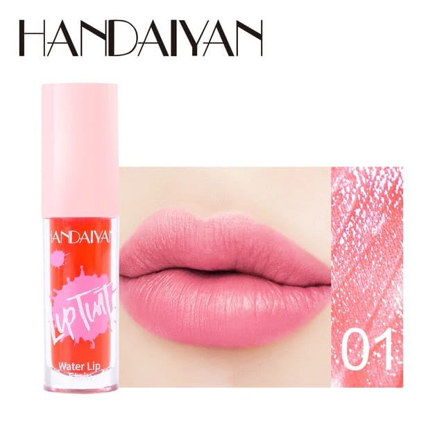 HANDAIYAN 6 Colors Lip Tint Waterproof Velvet Matte Lip Gloss