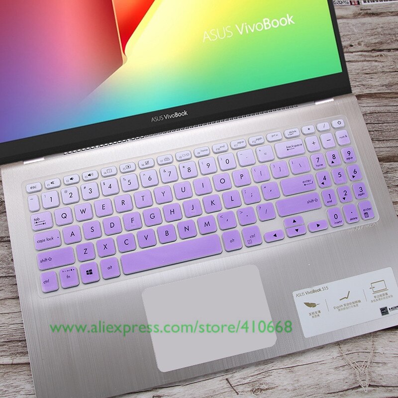 【happy one】For ASUS VivoBook 15 Asus x509 X509FJ X509FB X509FL X509FA FA FB FJ FL FL8700F Y5100 15.6 Keyboard Cover skin. 