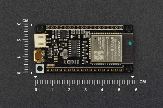 FireBeetle ESP32 IoT Microcontroller (Supports Wi-Fi & Bluetooth). 