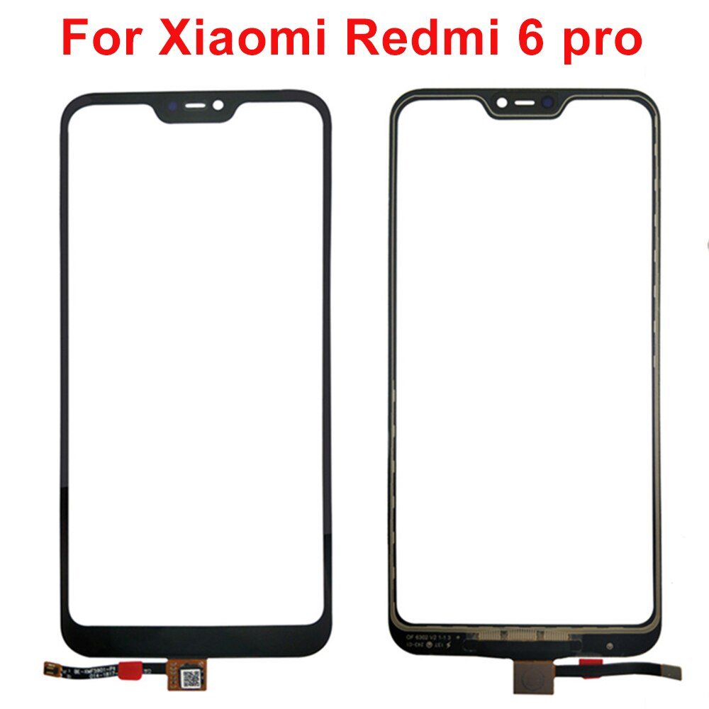 For Xiaomi Redmi 6 Pro / Mi A2 Lite Touch Screen Flex Cable Outer Glass 6 Pro Touch Screen Replace. 