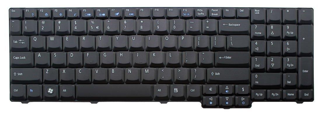 New US Black Keyboard for Acer Extensa 5235 5632 5635G 5635ZG. 