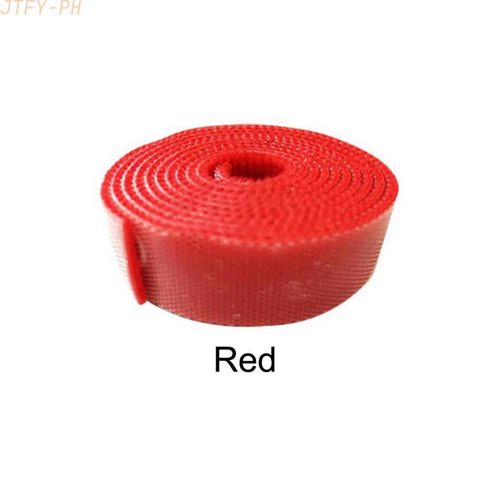 【JTFY Velcro Cable Attachment For Headphones Data Storage Batch Organizer Computer Management Collectionready stock. 