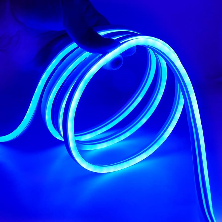 3 feet Neon Light Strip DC12V Flexible DIY LED SMD 2835 120LEDs/M IP67 Waterproof DIY Light Home Decoration. 