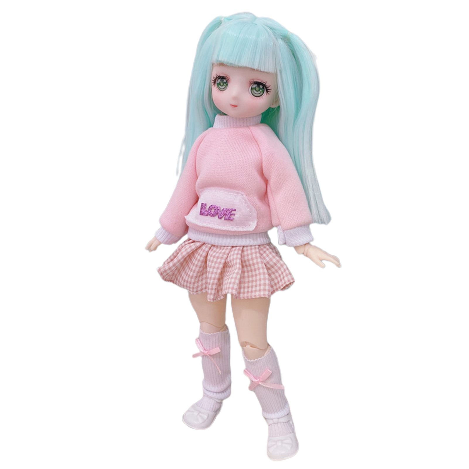 BJD Doll Multifunctional Two-dimensional Dress-up Doll Toy
