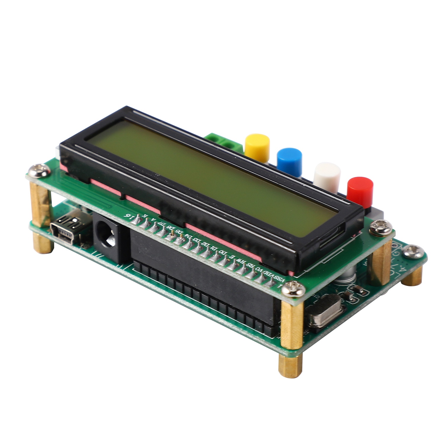 Lc100-A Digital Lcd High Precision Inductance Capacitance L/C Meter Capacitor Tester Frequency 1Pf-100Mf 1Uh-100H Lc100-A + Test Clip. 