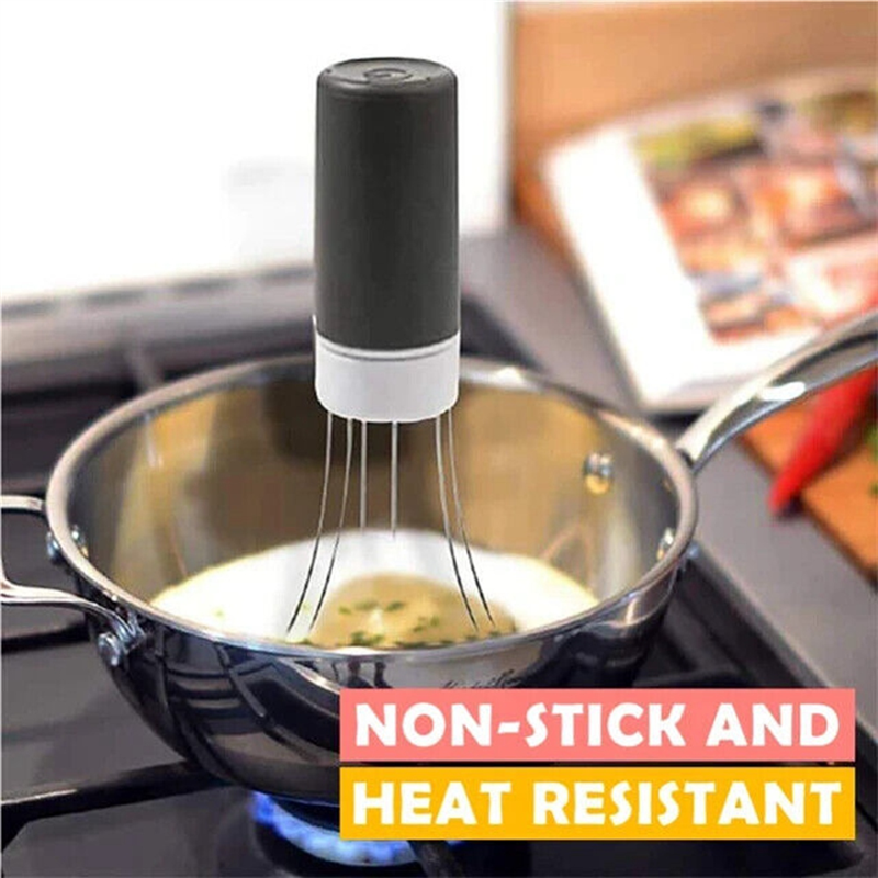 Automatic Kitchen Pot Stirrer Auto Hands Free Stirer Electric Mini Whisk Mixer Easy to Use. 