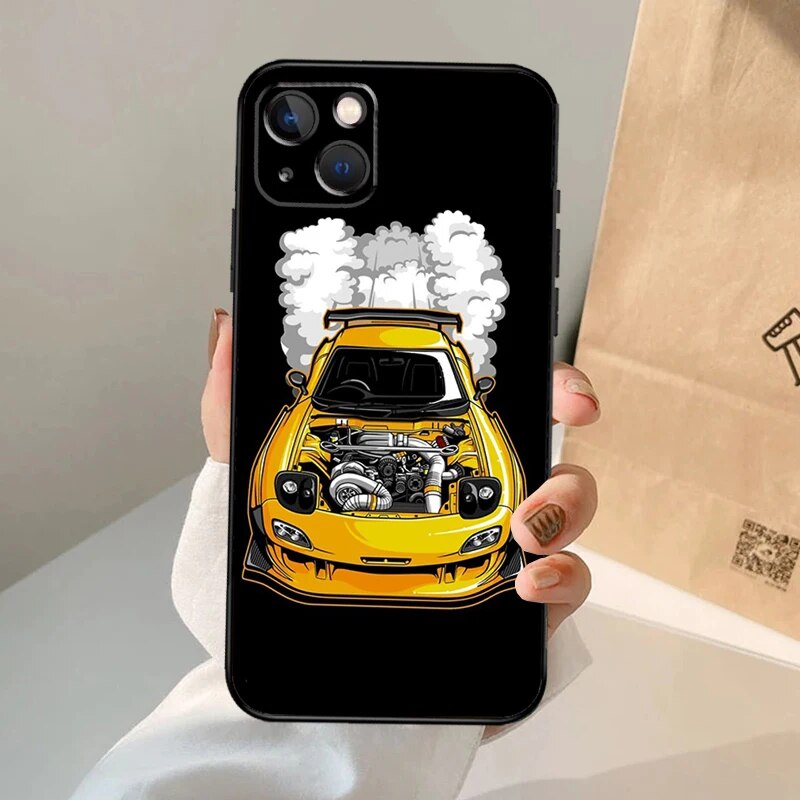 Mazda MX-5 Miata Phone Case For iPhone 14 11 12 13 Pro Max Mini SE 2020 6S 7 8 Plus X XS Max XR Cover Coque. 