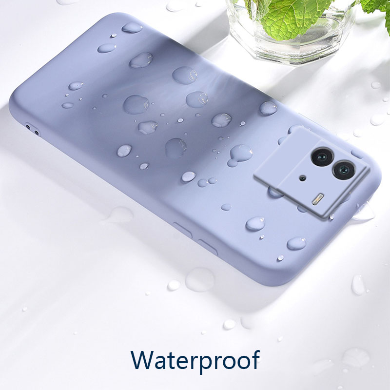 Tokifu IQOO Neo 6 Casing The New Liquid Silicone Phone Case All-inclusive Shockproof Back Cover. 