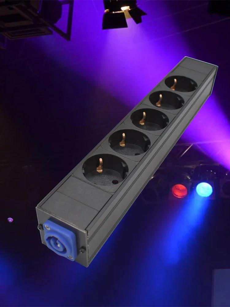 PDU Power Strips Schuko Powerlink box Power amplifier audio 3P Aviation powercon plug 2-11 AC EU Korea 4.8 4.0 standard SOCKET. 