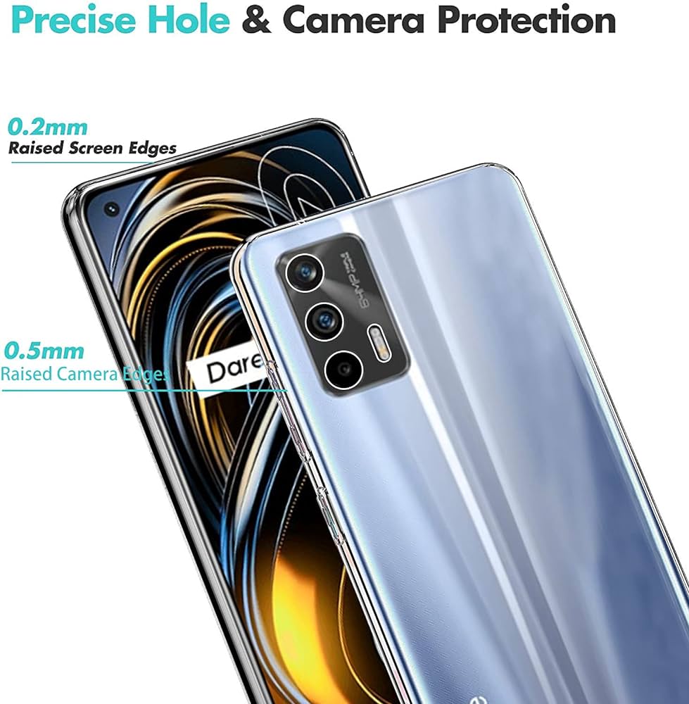 For iQOO 7 5G Reinforced Shockproof Cushion Back Clear Hybrid Transparent Sof Tpu Back Cover For iQOO 7 5G. 