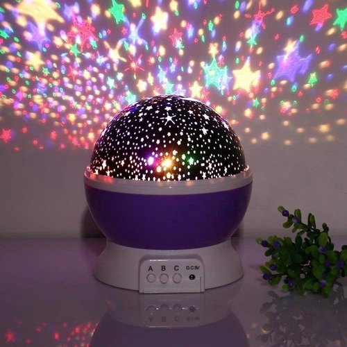 Star Master I iFlashDeal Moon Lamp 360° Rotating Starry Sky Light LED Table Lamp Sky Projector Night Lamp Light for Children Room Decor Gifts Festival. 