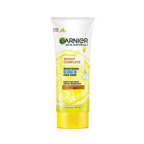 International European product Skin care Garnier Bright Complete face wash used for female - 100 gm. 
