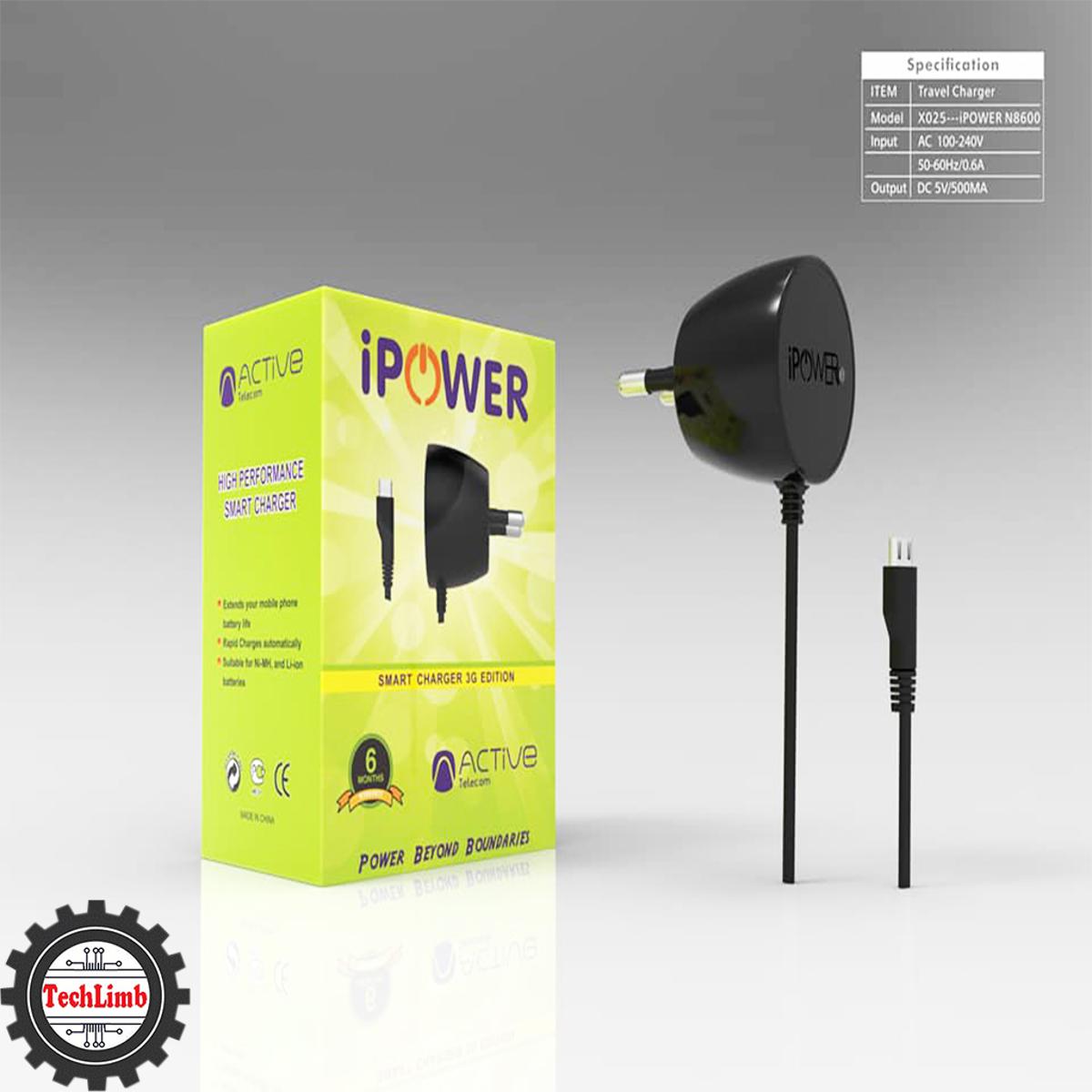 i-Power Smart Normal Charger - Fast & Reliable Charging for All Devices - TechLimb. 