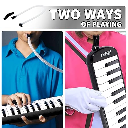 East Top Melodica with 37 Keys With Refine Bag. 