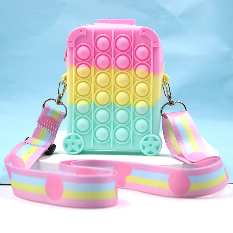 Decompression Macaron Rat Killer Pioneer Zero Wallet Crossbody Bag. 