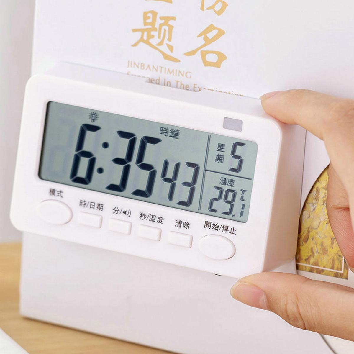 Alarm Clock Student Only Alarm Clock Timer Learning Dual-Use Operation Management Kitchen Timer Loud Factory