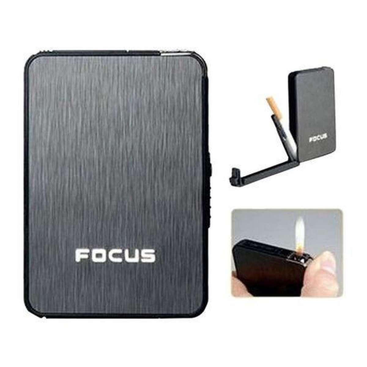 Focus Cigarette Case Inner Lighter Box Lighter Holder Case Portable Smoking Gadgets 18 Focus Cigarette Case Inner Lighter Box Lighter Holder Case Portable Smoking Gadgets