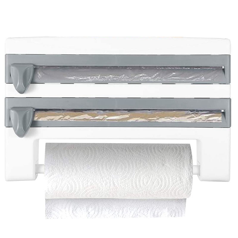 Wall Mount Paper Towel Holder Multifunctional Kitchen Plastic Wrap Cling Foil Dispenser Cutter Shelf At Best S In Desh Daraz Com Bd - Wall Paper Holder Plastic Wall Mount Paper Towel Holder Multifunctional Kitchen Plastic Wrap Cling Foil Dispenser Cutter Shelf At Best S In Desh Daraz Com Bd - Wall Paper Holder Plastic