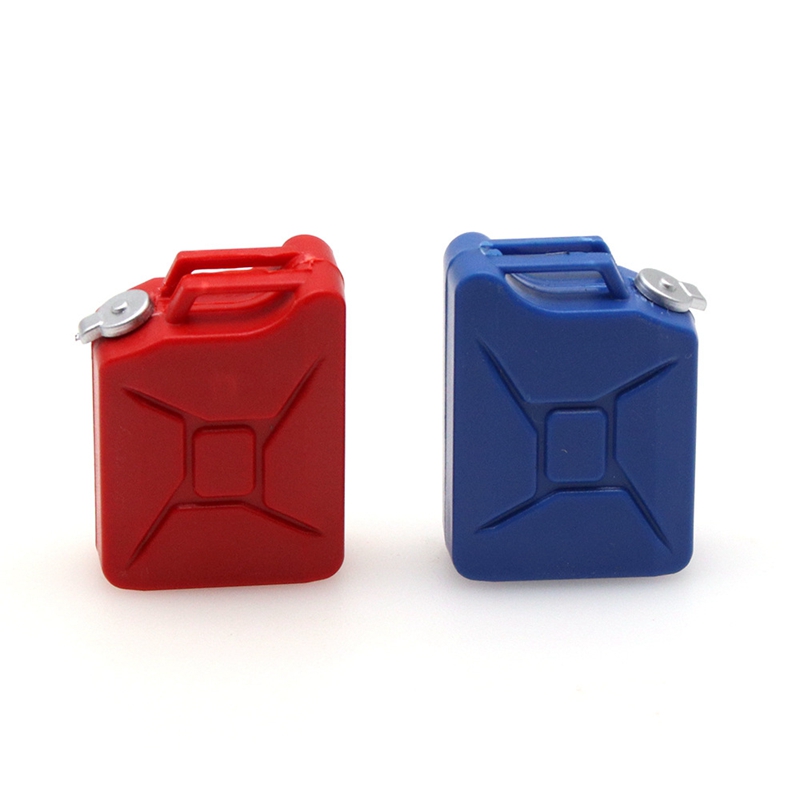 2Pcs Mini Simulation Fuel Tank Decoration Tools for Axial SCX10 90046 AXI03007 Traxxas TRX4 TAMIYA D90 RC Crawler. 