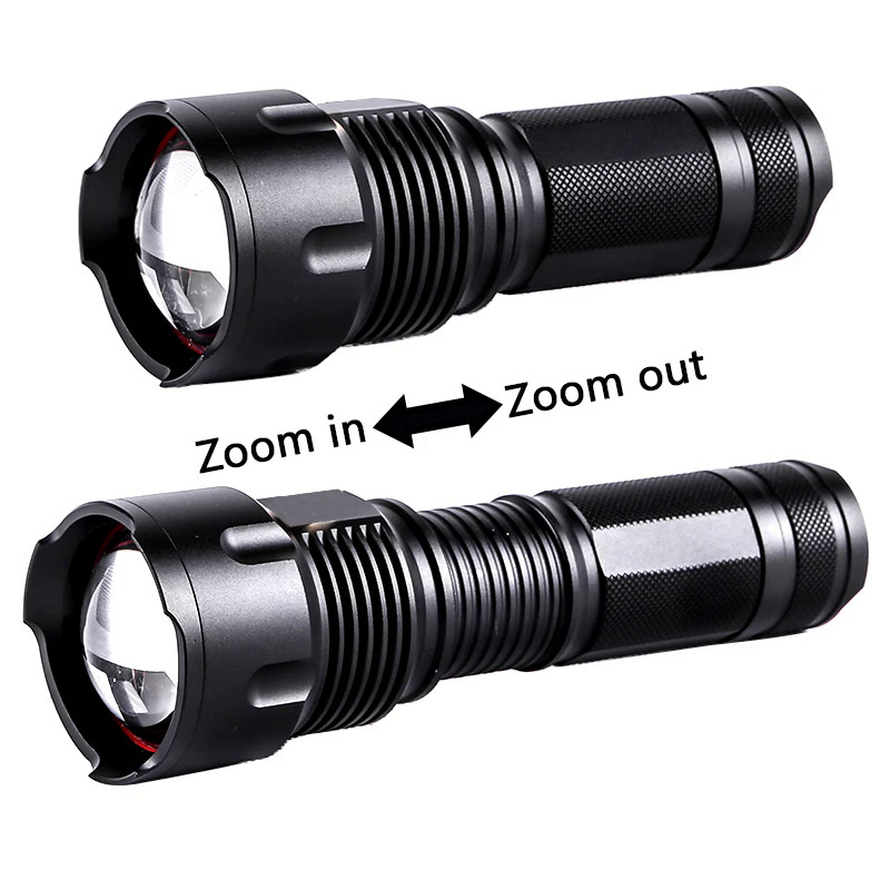 Xhp90.2 9-core Led Flashlight High Quality 18650 26650 AA Battery Torch XHP50 XM-L2 U3 T6 Zoomable Aluminum Alloy Lantern. 