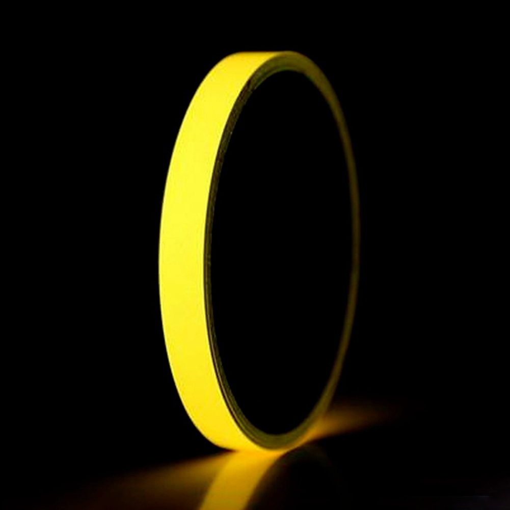 2 Feet Luminous Safety Tape | Self Glowing Night Vision Warning Tape | Home Decoration & Safety