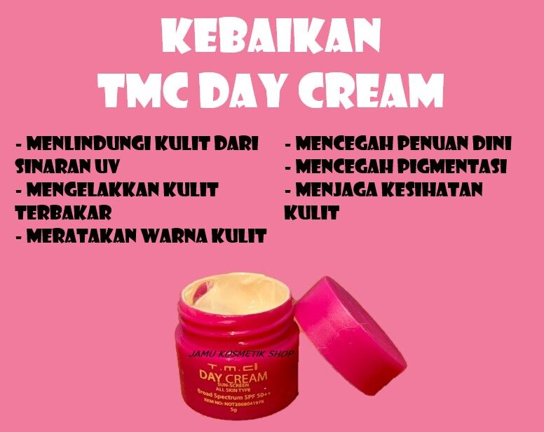 TMC DAY CREAM 5GRM / TMC REPAIR CREAM 5GRM / TMC THE NEST WHITENING SOAP. 