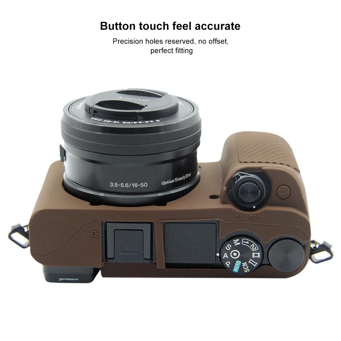 PULUZ Camera Soft Silicone Protective Case for Sony A6300. 