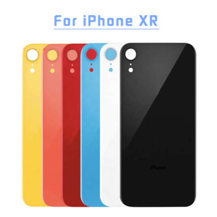 Backshell for iPhone XR Replacement Back Battery Cover Back Rear Glass Case - camera. 