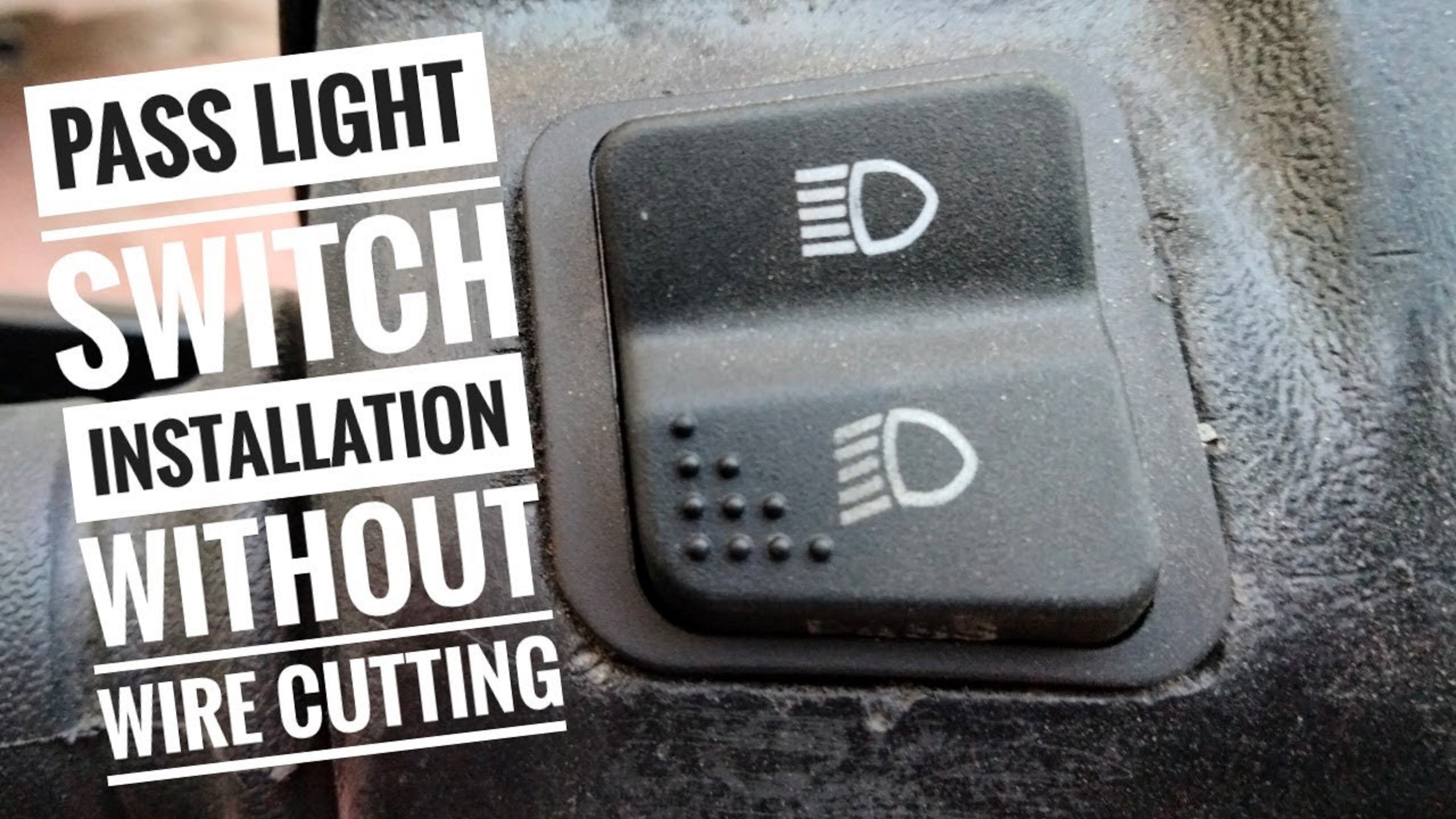 Scooter Passing Switch ---  Dipper Switch With Passing - With Wire Coupler For All Scooter. 