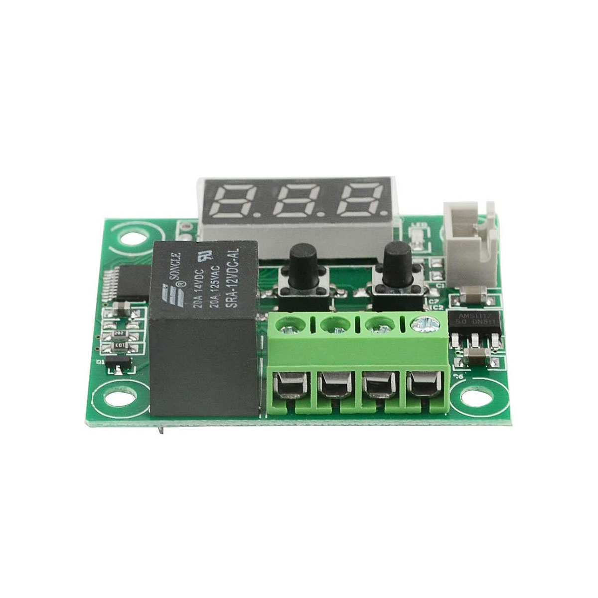 W1209 Incubator Temperature Controller for Mini Egg Incubator - Automatic Temperature Control -Controller Supply: 12V DC  Control Range: -50 to 110. 