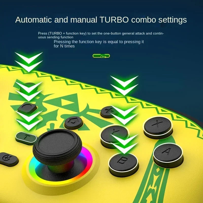 Suitable for Switch S08-S wireless Bluetooth game controller. 