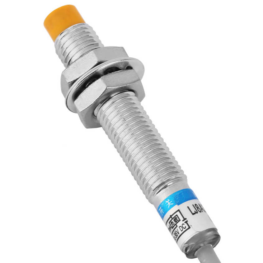 Nickel Plated Brass LJ8A3-2-Z/BX Inductive Proximity Sensor Switch DC12-24V. 