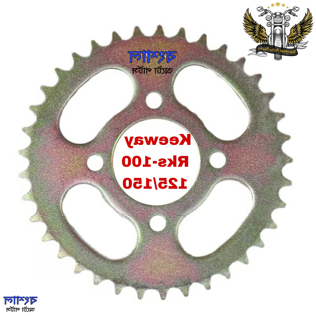 Rear Sprocket For Keeway RKS-100 / RKS-125 / RKS-150 Motorcycle. 