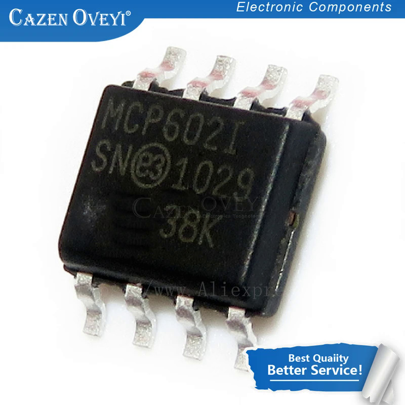 10pcs/lot MCP602T-I-SN MCP602-I/SN MCP602I MCP602 SOP-8 In Stock