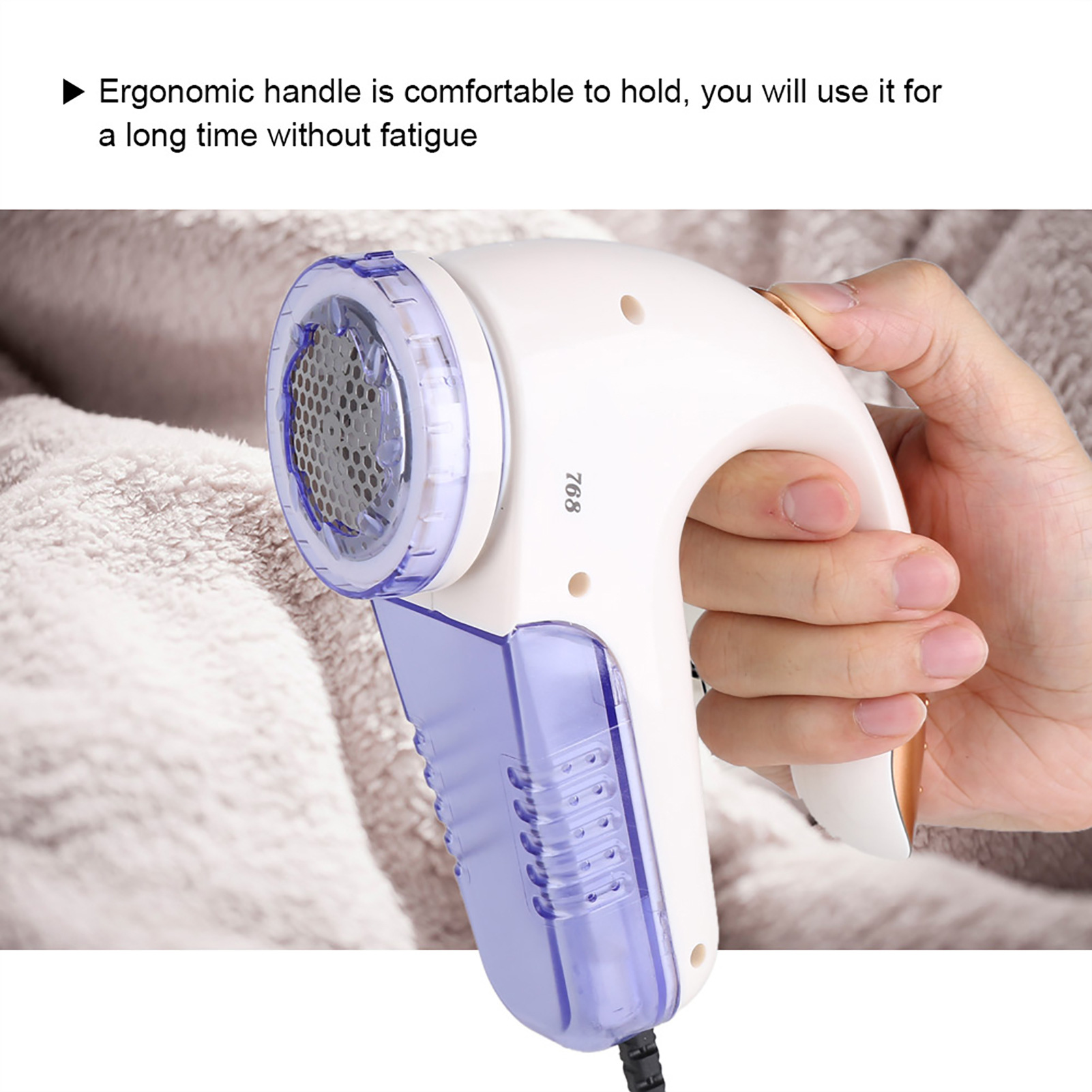 Portable Electric Fabric Clothes Sweater Lint Remover Fuzz Shaver Removing Machine. 