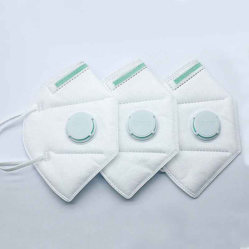 KN95 Mask POWECOM Reusable Face Masks with Breathing Valve 6 Layer Protection Dustproof Mouth Mask Activated Carbon Mascarillas. 