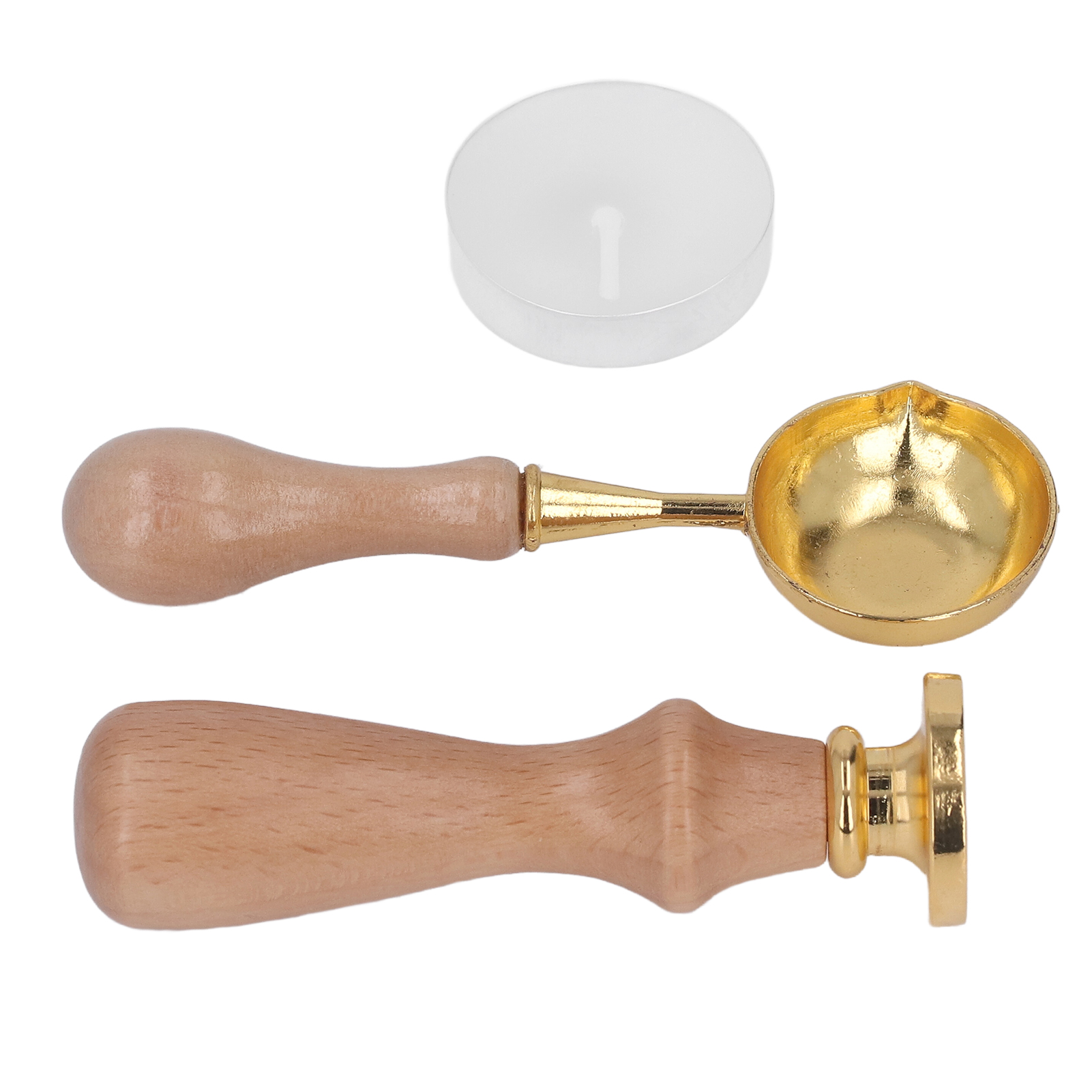 Letter Sealing Wax Kit, Clear Pattern Wax Stamp Kit for Invitation for Party. 
