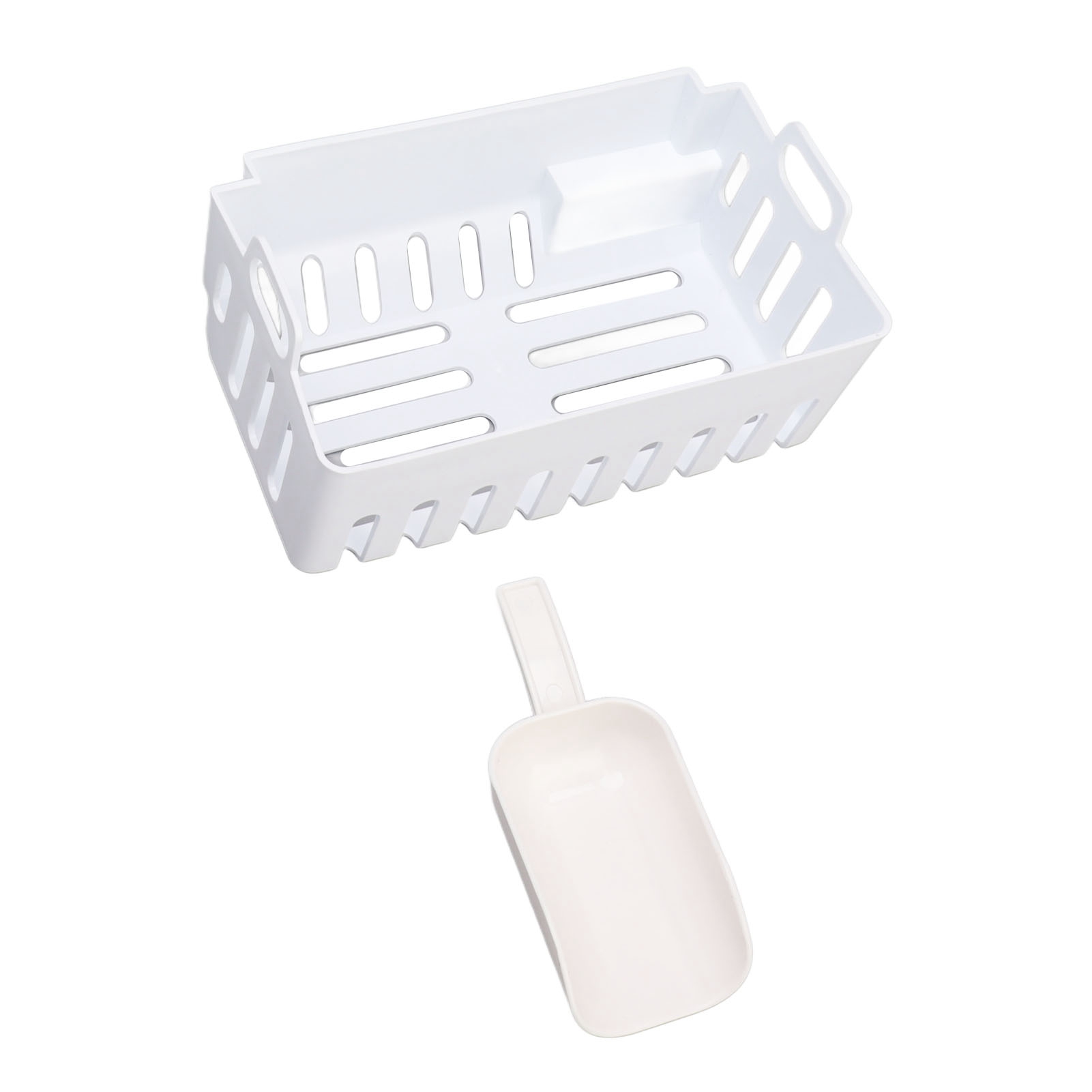 Countertop Ice Maker, Low Noise White Portable Ice Maker Machine for Kitchen. 