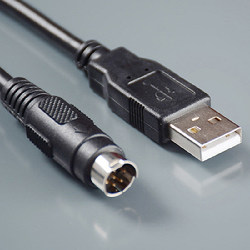USB PLC Programming Cable For Allen Bradley Micrologix USB 1761-CBL-PM02 Drop Shipping. 