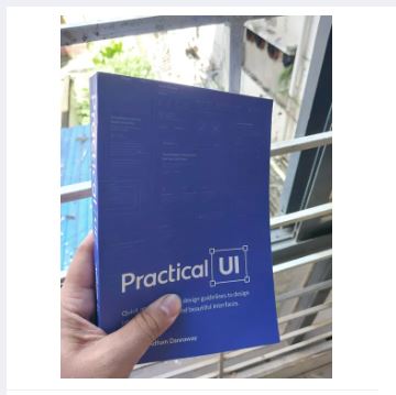 Practical UI: UI design book by Adham Dannaway | Color Print | Paperback. 