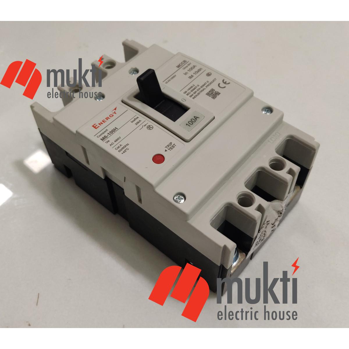 ENERGY MCCB 20A 18kA Triple Pole Moulded Case Circuit Breakers TP